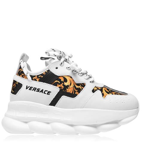 versace trainers flannels